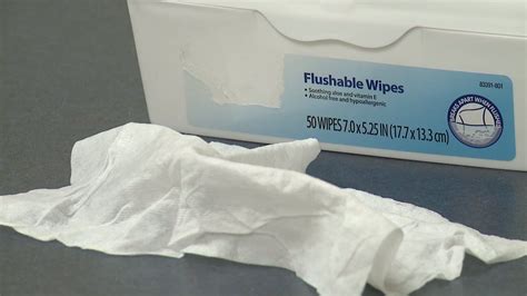 flushable baby wipes  clogging pennsylvania towns sewer system video