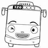 Tayo Coloring Pages Bus Little Printable Drawing Kids Choose Board Color Colouring Getdrawings Getcolorings sketch template