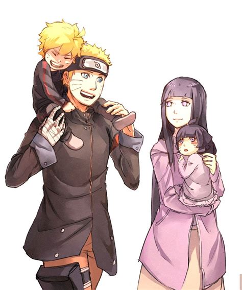 Naruto Hinata Bolt And Himawari Naruhina Pinterest