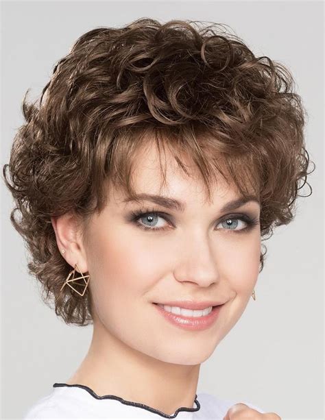 fashion natural curly short brown wig rewigscouk