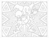 Mime Pokemon Mr Coloring Windingpathsart sketch template