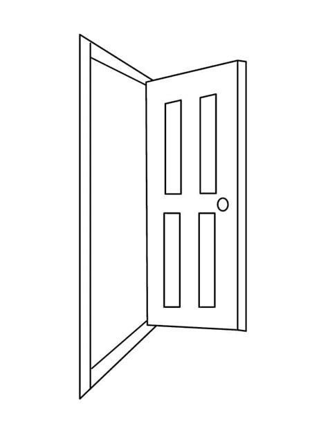 christmas door coloring page  printable coloring pages  kids
