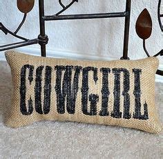 cowgirl room decorating ideas cowgirl burlap pillow western