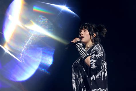 billie eilish concert abruptly stopped   checks fans safety