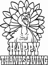 Thanksgiving Turkey Coloring Pages Printable Happy Color Kids Grade Drawing Print Line Fall Adult Getdrawings Toddlers Clipartmag 5th Getcolorings Book sketch template