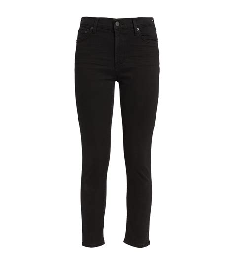 Rocket Mid Rise Cropped Skinny Jeans