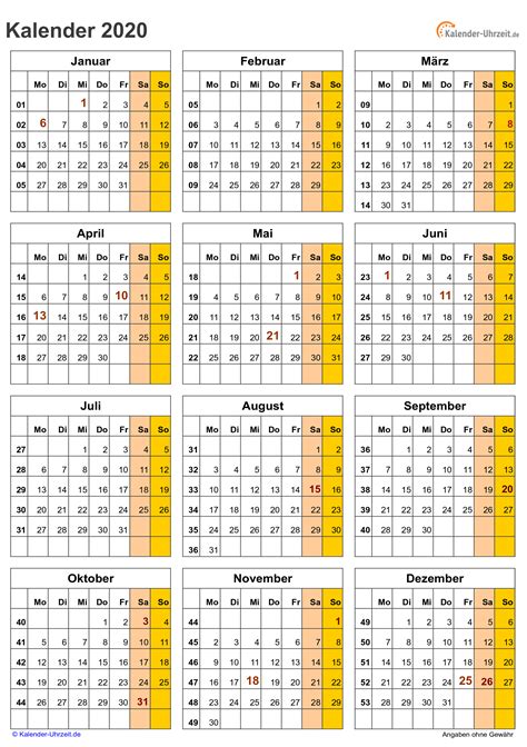 jahreskalender kalender  zum ausdrucken