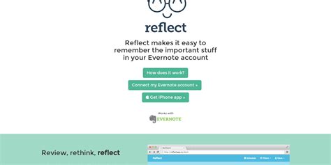 reflect app  evernote remember whats important  flashcards
