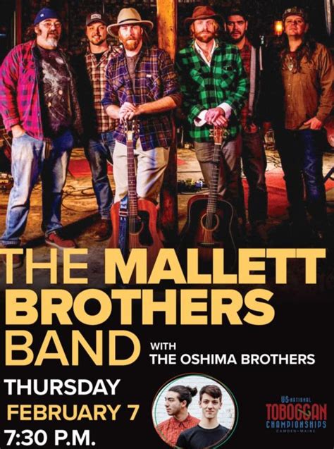 mallett brothers band at the camden opera house penbay pilot