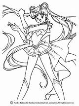 Sailor Moon Coloring Luna Pages Comments sketch template