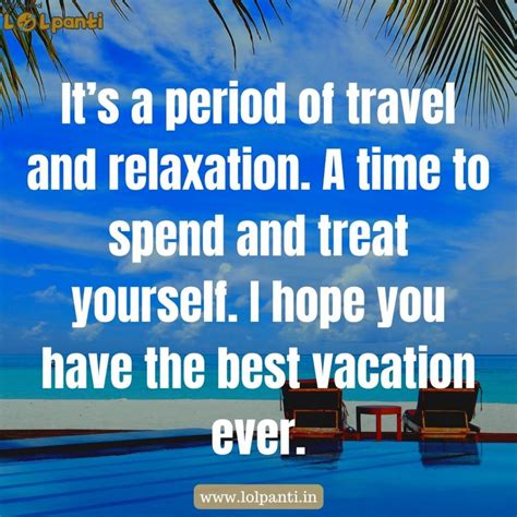 enjoy vacation messages quotes vacation messages lolpanti