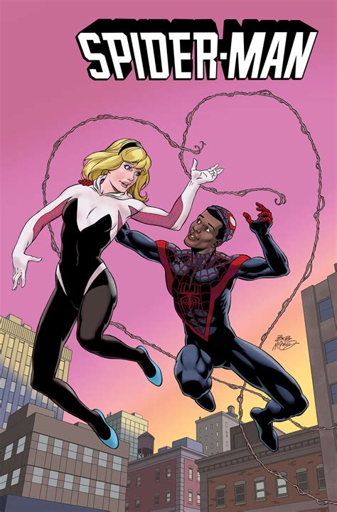 Miles Morales And Gwen Stacy Together In Spider Man 12