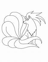 Pokemon Coloriage Feunard Malvorlagen Ausmalbilder Coloriages Ninetales Animaatjes Pokémon Colorier Malvorlagen1001 Colorare Lineart Legendary Eevee Sheets sketch template