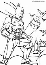 Coloring Pages Batman Cartoon Printable Kids Color Character Sheet Characters Sheets Colouring Book sketch template