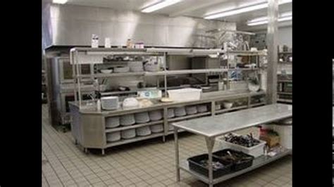 commercial kitchen design layout youtube