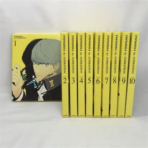 persona 4 the animation limited edition blu ray vol 1 10 complete set