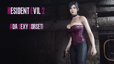 download resident evil 2 remake ada with spiderweb corset o