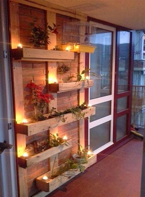diy lighted vertical planter wall  diy porch decorating ideas