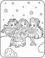 Coloring Friends Forever Pages Getdrawings Getcolorings sketch template