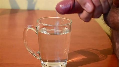 cumming into glass of water xvideos
