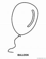 Balloon Coloring Pages Coloring4free Kids Related Posts sketch template