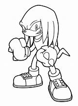 Knuckles Sonic Coloring Echidna Boom Pages Tails His Drawing Hedgehog Printable Smiling Thorny Fists Pages2color Friends Amy Categories Kids Clip sketch template