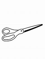 Scissors Coloring Pages Scissor Clipart Drawing Cliparts Library Clip Template Favorites Add sketch template