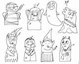 Halloween Finger Puppets Patterns Puppet Make Tutorial Rebecca Grabill sketch template