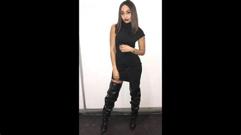 leigh anne pinnock ramps up sex appeal in thigh high kinky