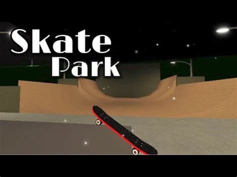 skate park speedbuild  hawleeollie roblox bloxburg youtube