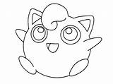 Jigglypuff Colouring Drawcentral sketch template