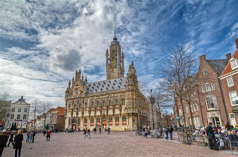stadhuis middelburg hdr middelburg town hall  afternoo flickr