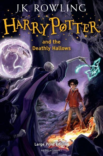 Harry Potter And The Deathly Hallows English Edition Large Print