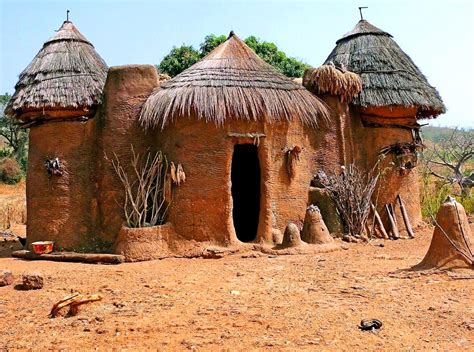 tiny village  benin africa imgur  hut    singing opera african hut