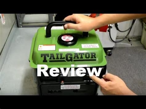 harbor freight tailgator generator review  days  grid youtube