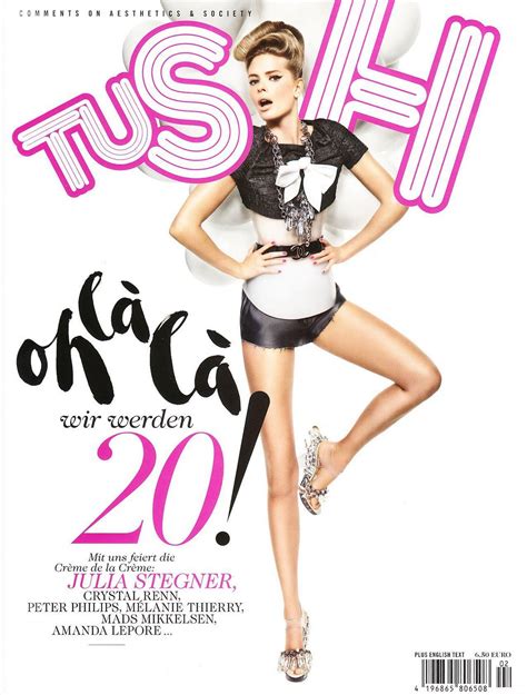 celebrity press julia stegner tush issue 2 of 2010