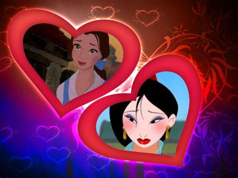 Belle And Mulan Disney Princess Fan Art 35335800 Fanpop