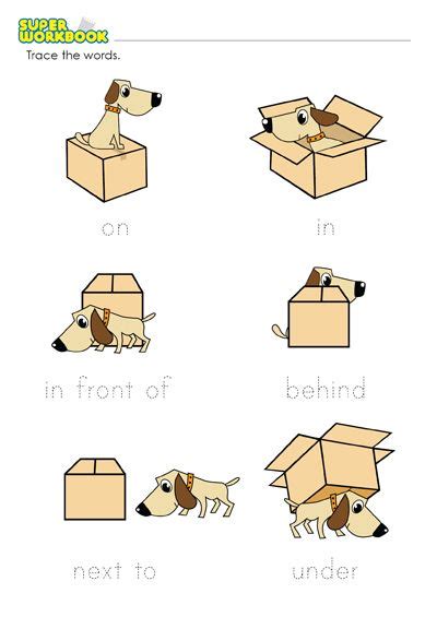 prepositions  place worksheet preposition worksheets prepositions