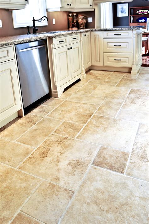 clean ceramic tile floor
