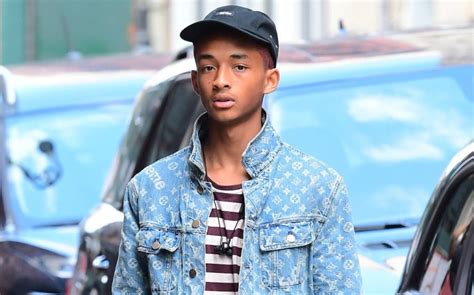 jaden smith wears mismatched sneakers and louis vuitton x