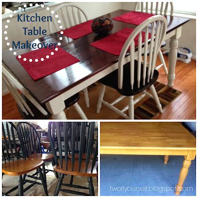 thrifted kitchen chairs makeover