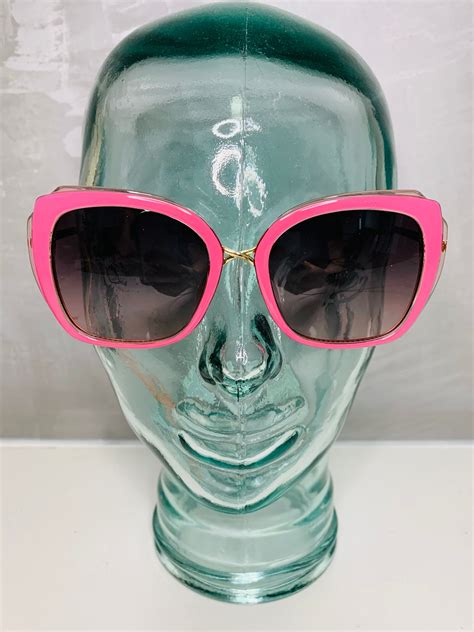 Pink Sunglasses Sunglasses For Women Retro Sunglasses Etsy