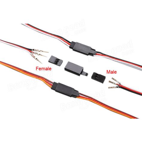 rainbow jr plug servo plug buckle male female connector plug sale banggoodcom