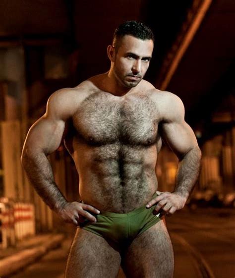 sexy muscle man incredible hairy chest men and muscular daddy hunks photos set 3