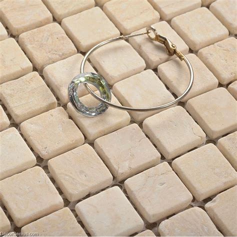 4mm Thickness Pure Marble Stone Floor Tile Mosaic