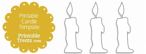 printable candle template candle printable candle template