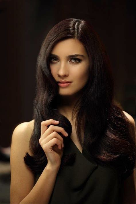 Turkish Actress Tuba Buyukustun Long Hair Styles Long