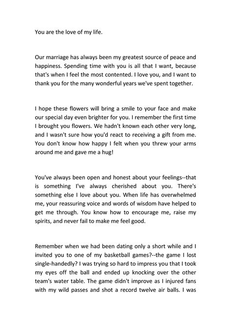 love letter  husband  wedding day  letter template collection