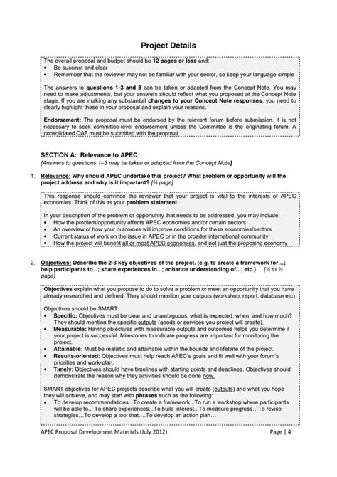 project proposal  word   formats page