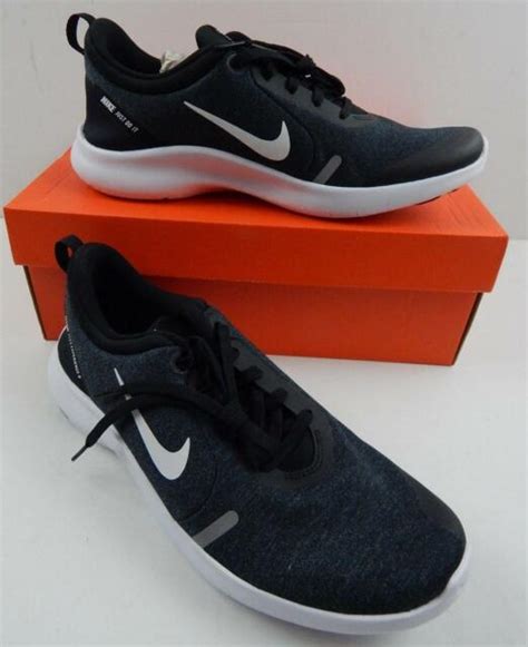 Nike Flex Experience Rn 8 Mens Aj5900 013 Black White Running Shoes